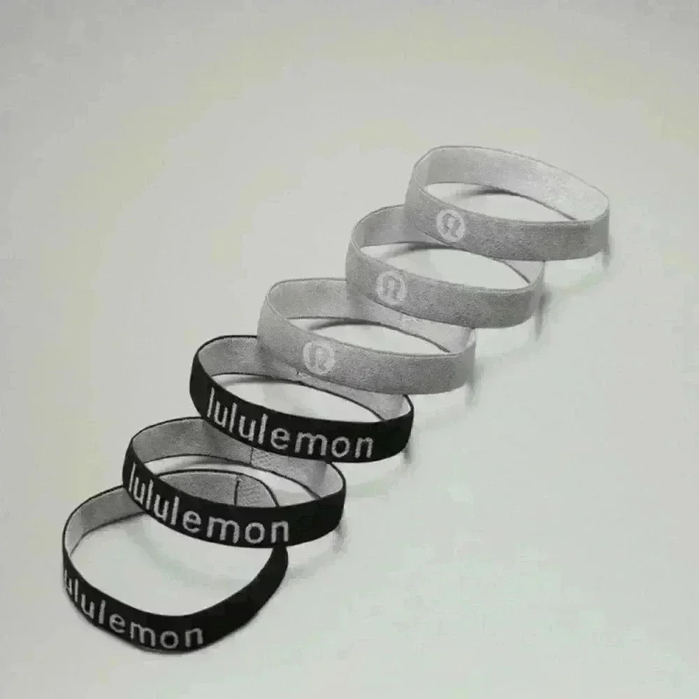 New Lululemon Flat Hair Elastics 6 Pack